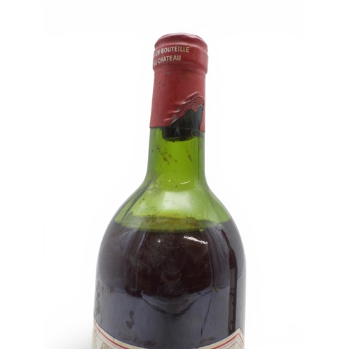9029 - BORDEAUX - Two Bottles of Bordeaux wine including 1966 CHATEAU MONTROSE Saint Estephe AOC. Sichel &a... 