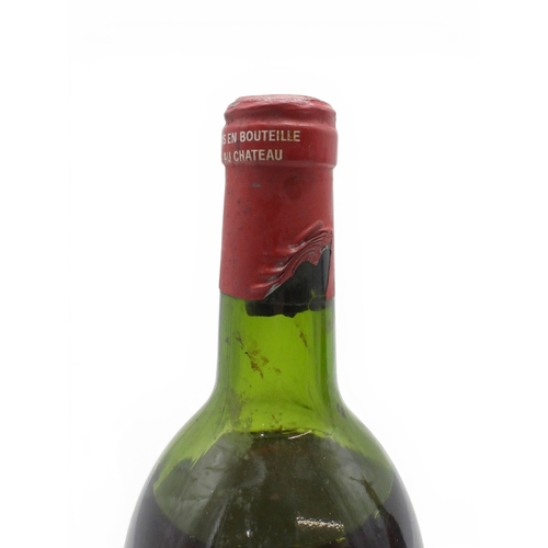 9029 - BORDEAUX - Two Bottles of Bordeaux wine including 1966 CHATEAU MONTROSE Saint Estephe AOC. Sichel &a... 