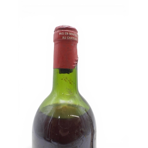 9029 - BORDEAUX - Two Bottles of Bordeaux wine including 1966 CHATEAU MONTROSE Saint Estephe AOC. Sichel &a... 