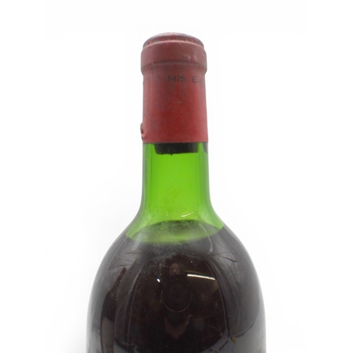 9029 - BORDEAUX - Two Bottles of Bordeaux wine including 1966 CHATEAU MONTROSE Saint Estephe AOC. Sichel &a... 