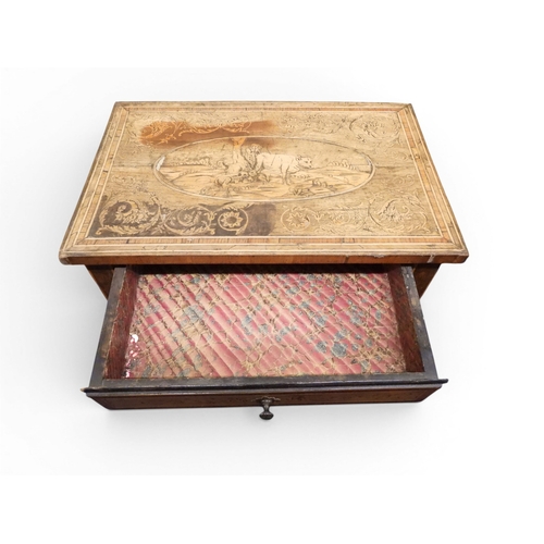 2046 - AN 18TH CENTURY ITALIAN WALNUT AND MARQUETRY INLAID COMMODE&nbsp;crossband and marquetry inlaid top ... 