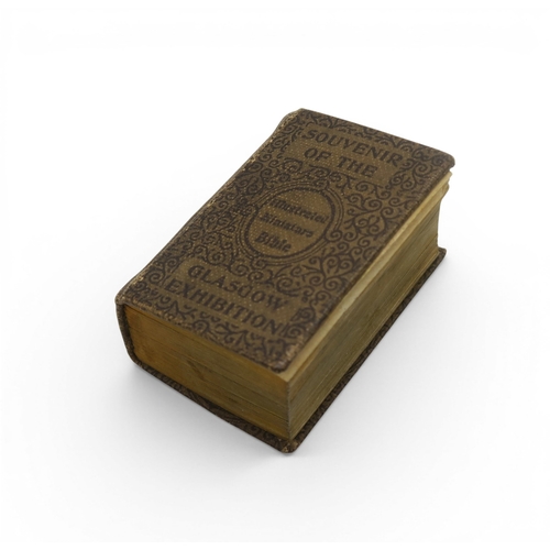 202A - A miniature bible, produced as a souvenir of the Glasgow Exhibition of 1901, published by David Bryc... 