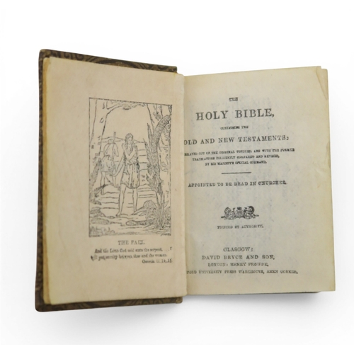 202A - A miniature bible, produced as a souvenir of the Glasgow Exhibition of 1901, published by David Bryc... 