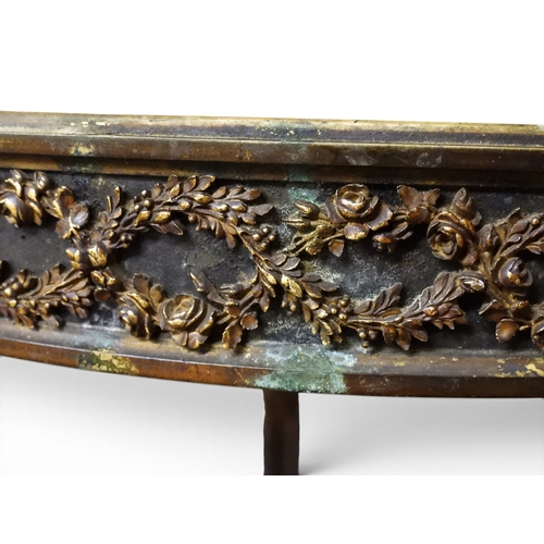 2054 - AN UNUSUAL LOUIS XV CIRCULAR SPECIMEN TOPPED OCCASIONAL TABLE circular top consisting of arranged cr... 