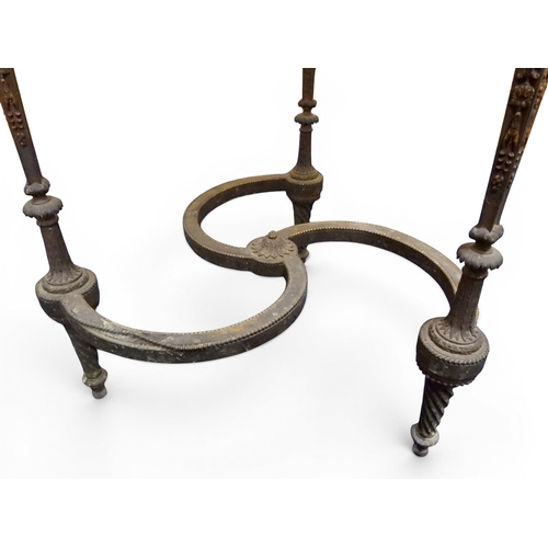 2054 - AN UNUSUAL LOUIS XV CIRCULAR SPECIMEN TOPPED OCCASIONAL TABLE circular top consisting of arranged cr... 