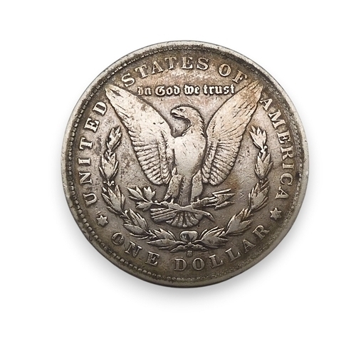 5028 - United States (1776-date) 1 Dollar 1892 San FranciscoObverseLiberty head facing left 13 stars and le... 