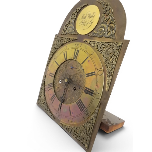 2000 - AN IMPRESSIVE VICTORIAN OAK CASED MATTHEW WYLIE, PAISLEY LONG CASE CLOCK 