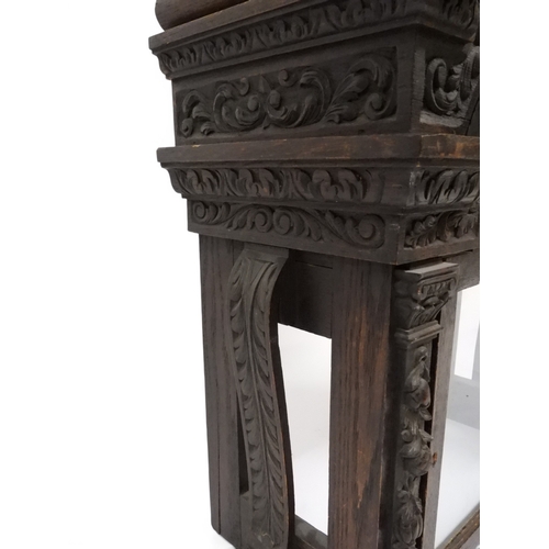 2000 - AN IMPRESSIVE VICTORIAN OAK CASED MATTHEW WYLIE, PAISLEY LONG CASE CLOCK 