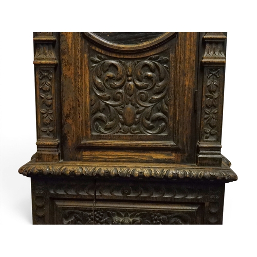 2000 - AN IMPRESSIVE VICTORIAN OAK CASED MATTHEW WYLIE, PAISLEY LONG CASE CLOCK 