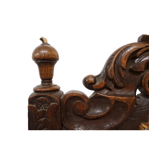 2032 - A SET OF SIX 19TH CENTURY OAK FRAMED BERGERE DINING CHAIRS&nbsp;with oval bergere back surmounted wi... 