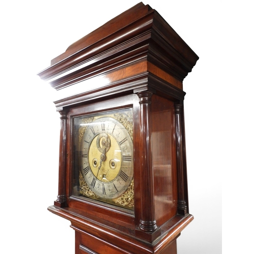 2038 - AN IMPRESSIVE 19TH CENTURY MAHOGANY CASED JOHN CLOWES, COVENT GARDEN LONDON LONGCASE CLOCKwith squar... 