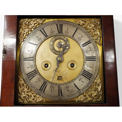 2038 - AN IMPRESSIVE 19TH CENTURY MAHOGANY CASED JOHN CLOWES, COVENT GARDEN LONDON LONGCASE CLOCKwith squar... 
