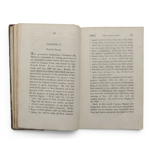 8001 - AUSTRALIAO'Hara (James) The History of New South WalesLondon, Printed for the Author and sold by J.F... 