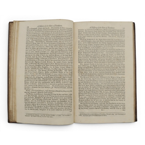 8005 - Crawfurd (George) A Genealogical History of The Royal and Illustrious Family of the Stewarts, from t... 