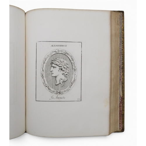8007 - Maffei (Paolo Alessandro) Gemme Antiche FigurateDate in luce da domenico de rossi Rome, Stamperia al... 