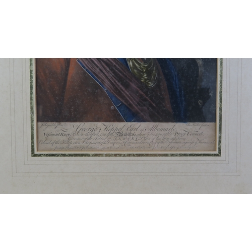 8014 - *WITHDRAWN* Edward Fisher, after Sir Joshua Reynolds George Keppel, 3rd Earl of AlbemarleColoured me... 