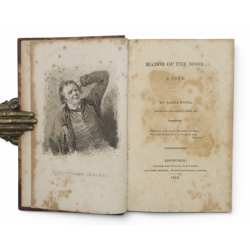 8019 - SCOTTISH POETRYHogg (James) The Queen's Wake: A Legendary PoemEdinburgh, William Blackwood, 1819, bo... 
