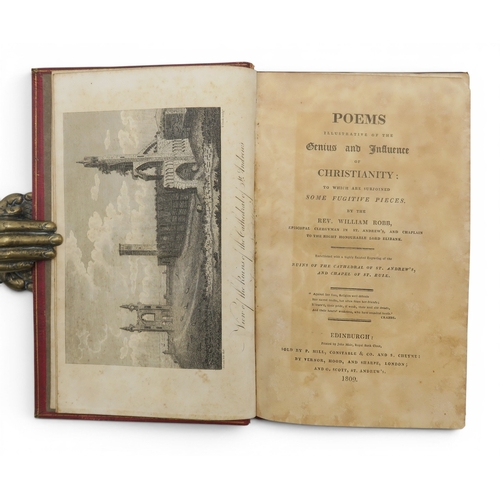 8019 - SCOTTISH POETRYHogg (James) The Queen's Wake: A Legendary PoemEdinburgh, William Blackwood, 1819, bo... 