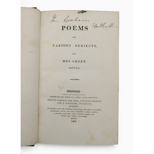 8019 - SCOTTISH POETRYHogg (James) The Queen's Wake: A Legendary PoemEdinburgh, William Blackwood, 1819, bo... 