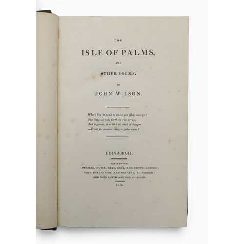 8019 - SCOTTISH POETRYHogg (James) The Queen's Wake: A Legendary PoemEdinburgh, William Blackwood, 1819, bo... 