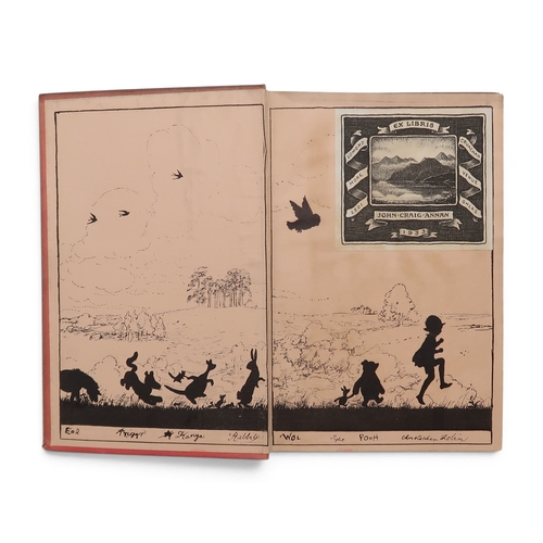 8032 - Milne (Alan Alexander, A.A.) The House at Pooh Corner London, Methuen & Co., 1928, first edition... 
