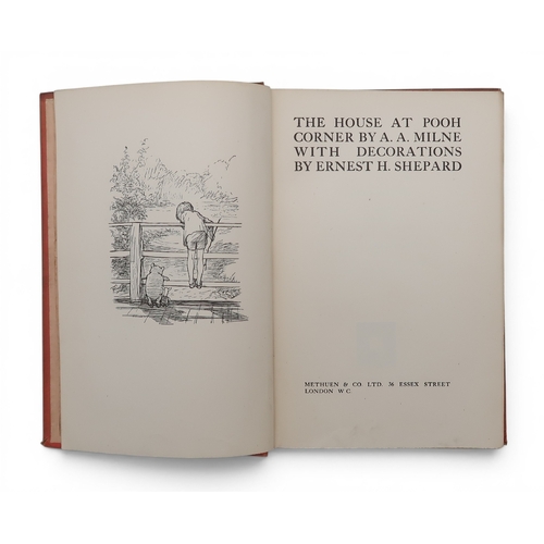 8032 - Milne (Alan Alexander, A.A.) The House at Pooh Corner London, Methuen & Co., 1928, first edition... 