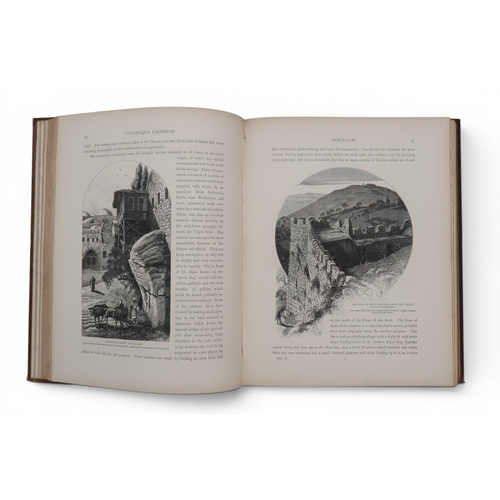 8040 - Wilson (Sir Charles) Picturesque Palestine, Sinai and EgyptLondon, J.S. Virtue and Co., c.1880, four... 