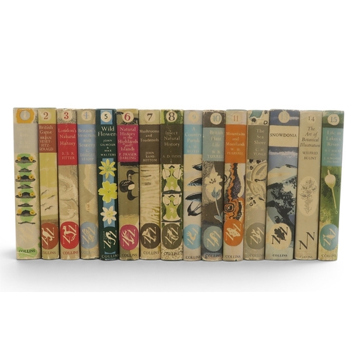 8044 - The Collins New Naturalist SeriesA complete run of numbers 1 to 51, and number 60, all with dustjack... 