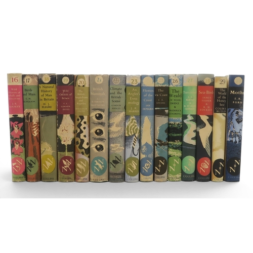 8044 - The Collins New Naturalist SeriesA complete run of numbers 1 to 51, and number 60, all with dustjack... 