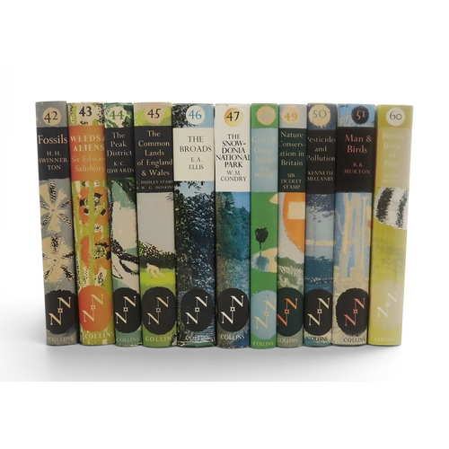 8044 - The Collins New Naturalist SeriesA complete run of numbers 1 to 51, and number 60, all with dustjack... 
