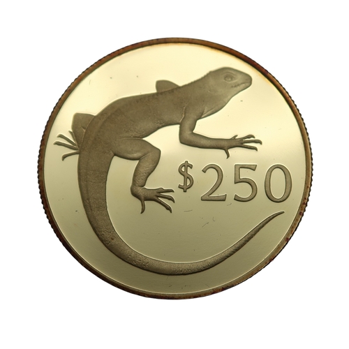 Elizabeth II (1952-1987) Fiji 250 Dollars 1978 Commemorative Issue World Wildlife Fund WWF
