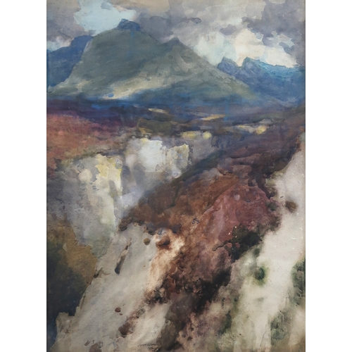2905 - JAMES PATERSON RSA RSW RWS (SCOTTISH 1854-1935)SKYE, CORRIE NA BANACHDICH, CUILLINSWatercolour, sign... 