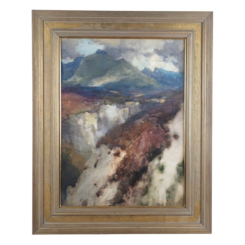 2905 - JAMES PATERSON RSA RSW RWS (SCOTTISH 1854-1935)SKYE, CORRIE NA BANACHDICH, CUILLINSWatercolour, sign... 