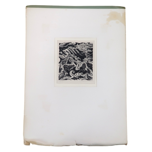 2916 - WINIFRED MCKENZIE (SCOTTISH 1905-2001)THE ARKWood engraving, signed and inscribed in pencil, 15 x 13... 