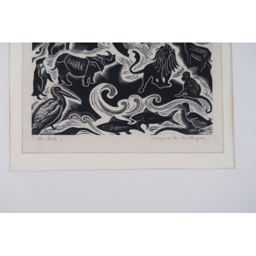 2916 - WINIFRED MCKENZIE (SCOTTISH 1905-2001)THE ARKWood engraving, signed and inscribed in pencil, 15 x 13... 