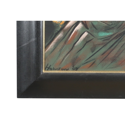 2918 - PETER HOWSON OBE (BRITISH B.1958)REDEMPTIONPastel, signed lower left, dated 09, 61.5 x 46cm (24.2 x ... 