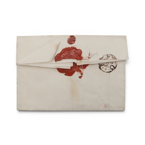 8022 - 18th CENTURY BOOK COLLECTINGA letter addressed to Lady Sabine Winn of Nostell, written in French, fr... 