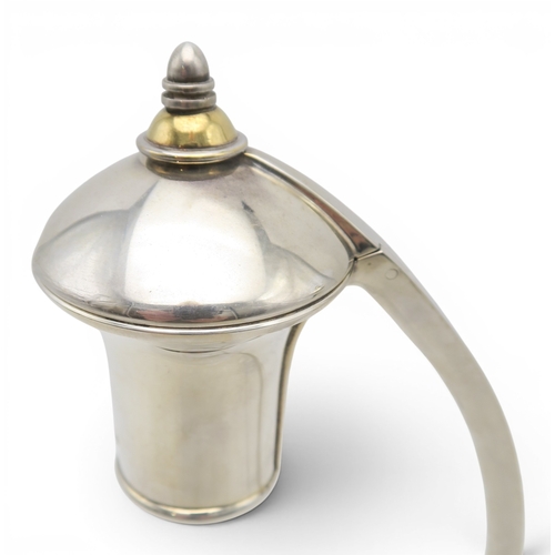 2400 - MARTIN PUGH FOR MAPPIN & WEBB;A silver glass decanter and claret jug, Birmingham 2000, Millenium... 
