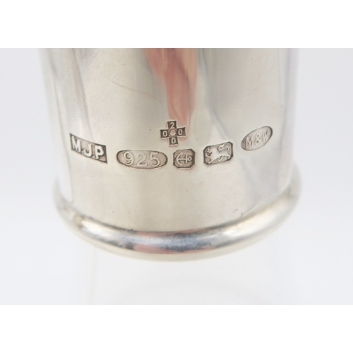 2400 - MARTIN PUGH FOR MAPPIN & WEBB;A silver glass decanter and claret jug, Birmingham 2000, Millenium... 
