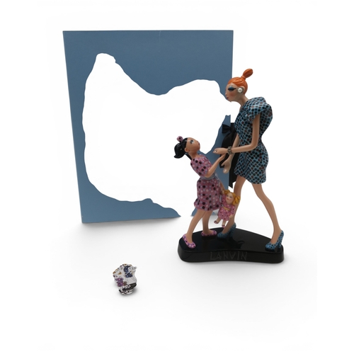 A Franz porcelain limited edition Miss Lanvin 18 figure, no 274