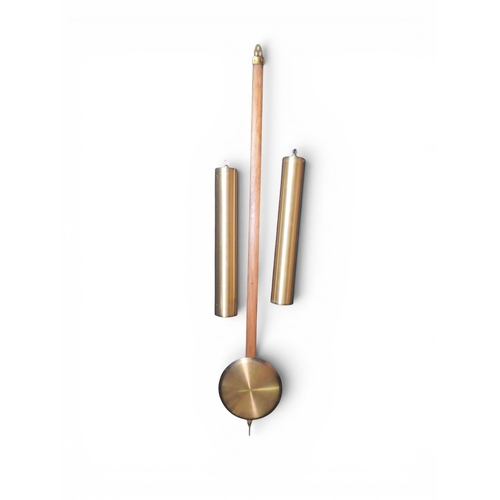 51 - A 20th century David Shackleton, Snainton oak long cased clock with brass ormolu mounted arched face... 