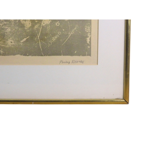 2973 - PHILIP REEVES RSA RSW ARCA RE RGI (BRITISH 1931-2017)CLIFF FACE (WHITE CLIFF)Lithograph, signed and ... 