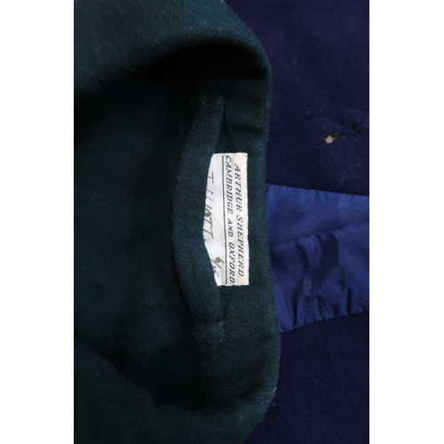 8002 - Vintage school and university blazers including a green example by Arthur Shepherd with gilt buttons... 
