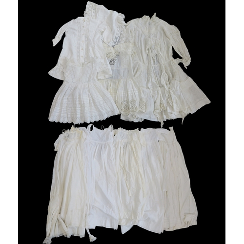 8018 - A collection of whitework children's clothing including christening gowns