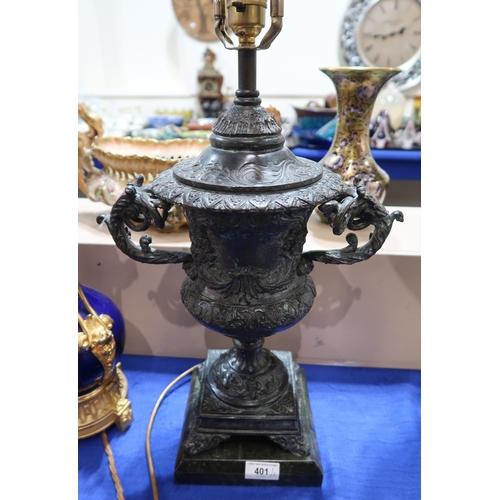 A pair of Maitland Smith table lamps of classical design, together with ...