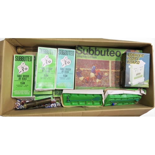 Vintage toys, including Subbuteo Display Edition, Table Cricket and ...