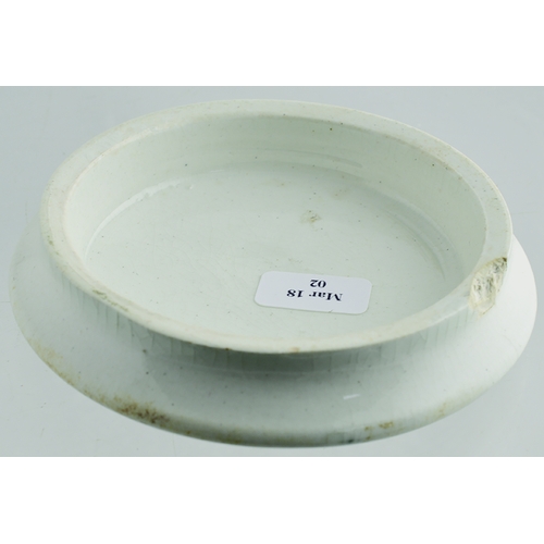 511 - MANCHESTER & BOLTON TOOTH PASTE POT LID. (APL p 421, 8) 3.25ins diam. Strong, detailed black transfe... 