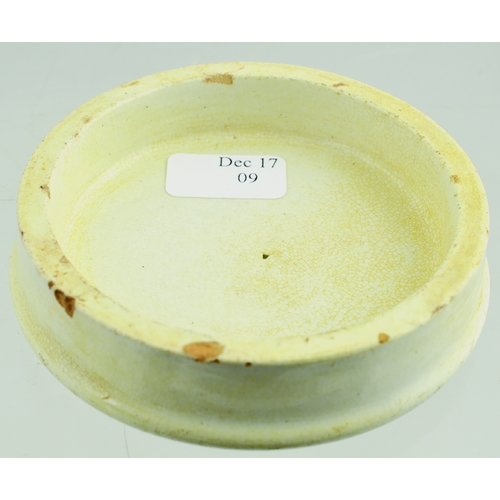 523 - BRIGHTON COLD CREAM POT LID. (APL p 593, 56) 2.75ins diam. As previous lot - this being the large va... 