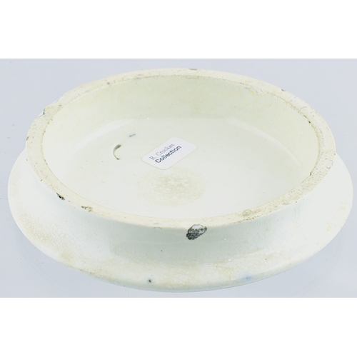 502 - SANDOWN CASTLE, KENT POT LID. (KM 52) 4ins diam. Multicoloured lid produced by the Mayer factory, do... 