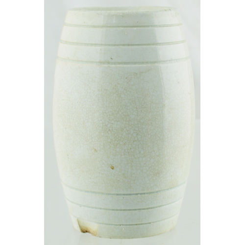 49 - ST. PAULS CATHEDRAL PRATT WARE JAR. (KM 531), 4ins tall, multicoloured barrel shape jar, no lid, wit... 